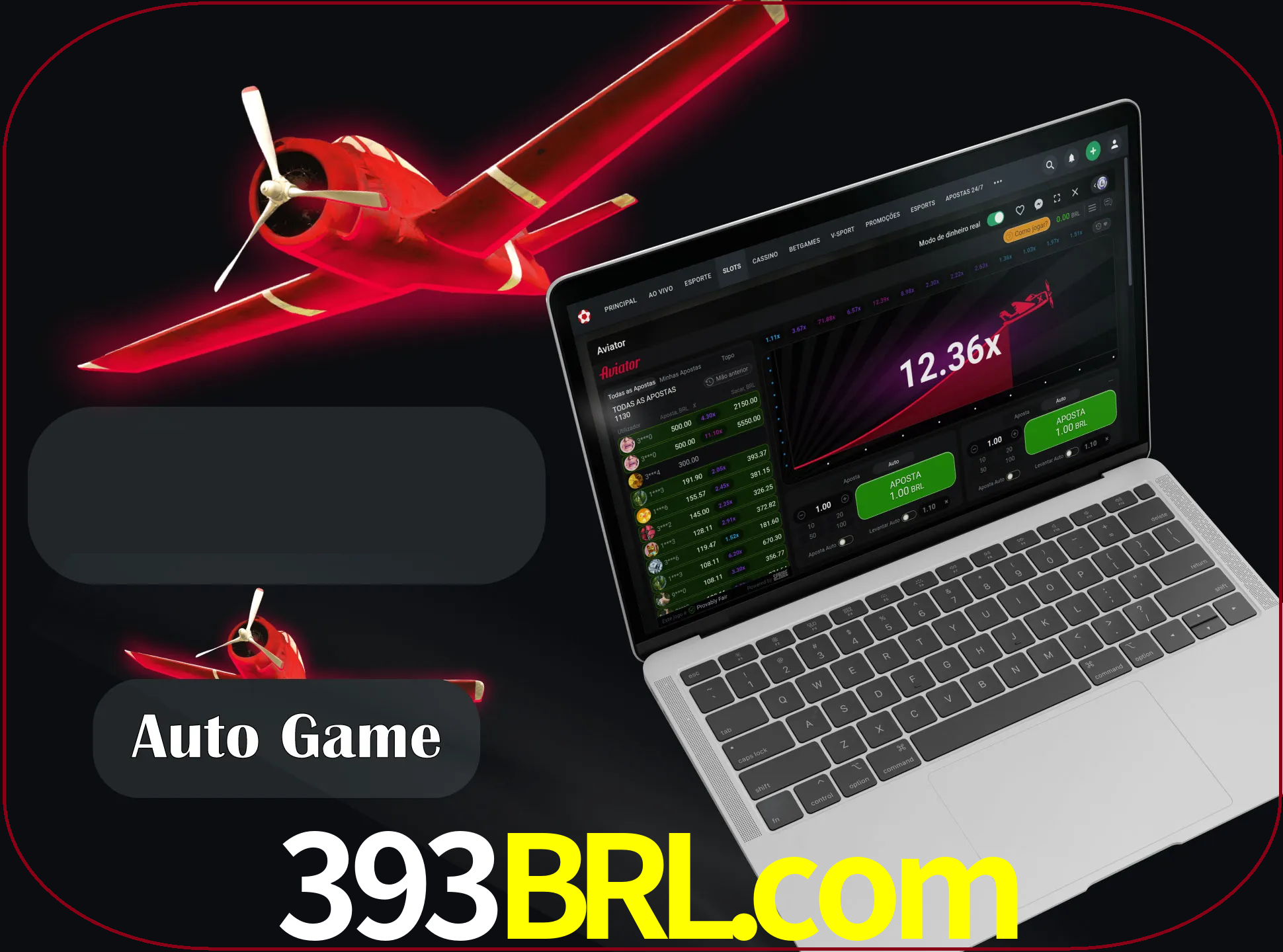 No modo automático, os jogos apostam e sacam seu dinheiro automaticamente.