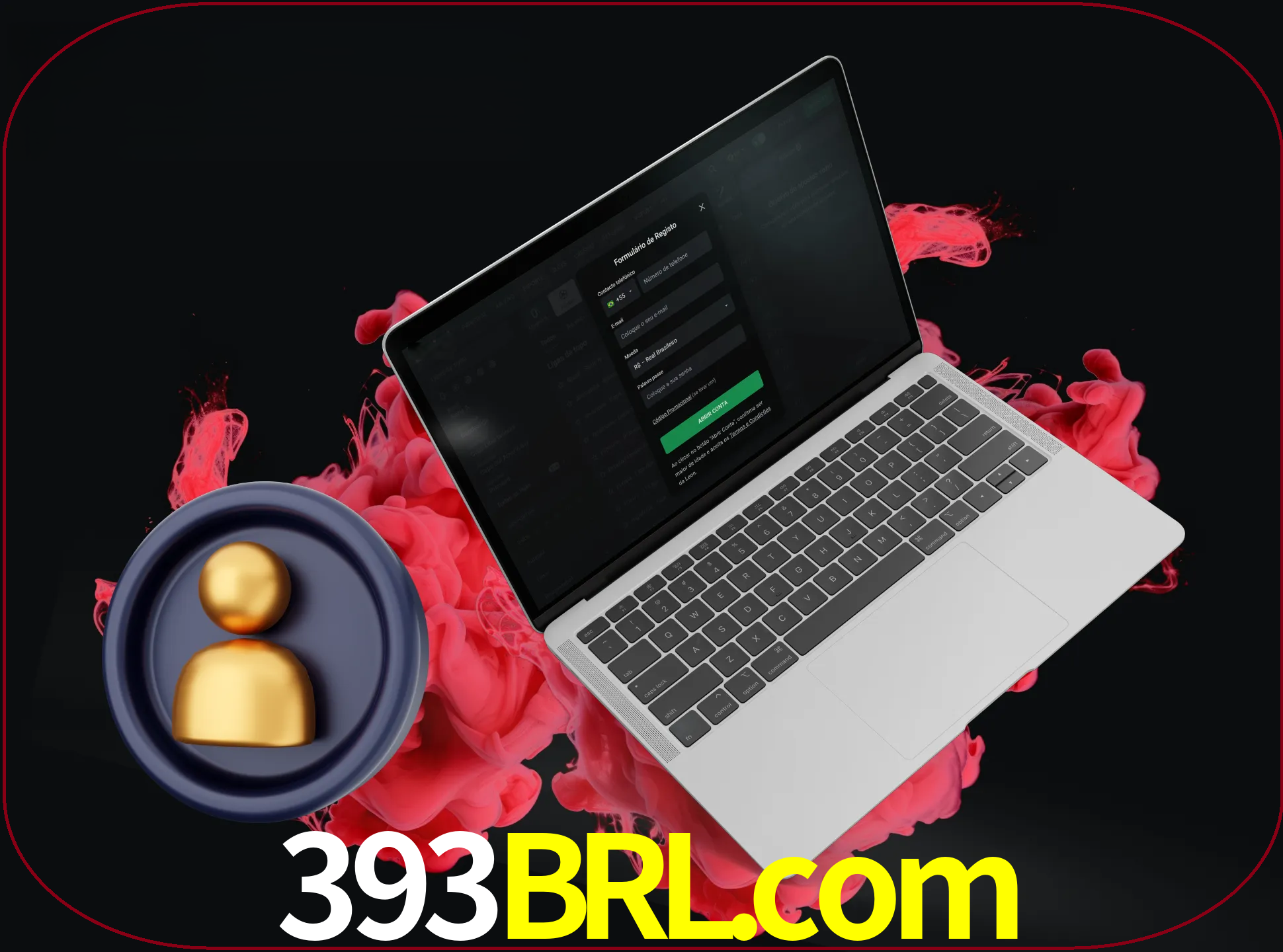 No cabeçalho do site 393brl, clique no botão que o levará a um formulário especial onde terá de introduzir as suas informações actuais.