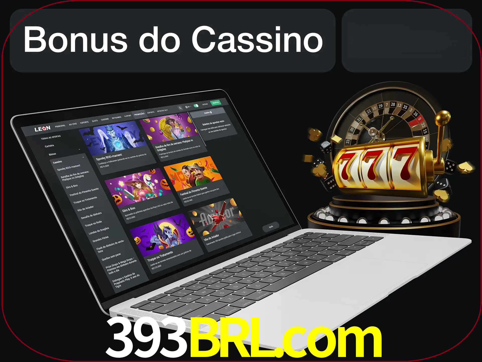 Use o bônus do cassino para começar melhor.