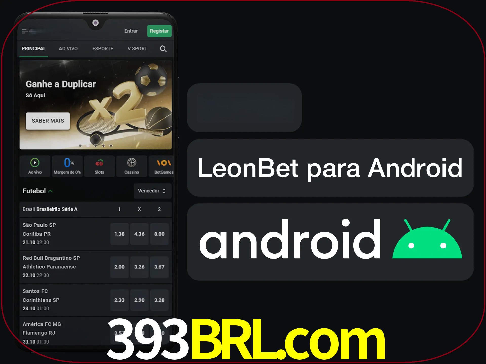 Adquira sua versão poket de LeonBet.